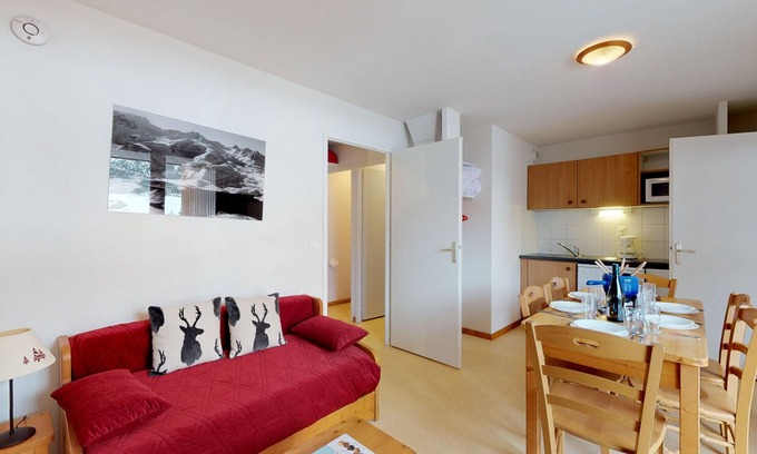 Termignon Apartamento | Balcons B 026 - PARC NAT. VANOISE appart. 6 pers.