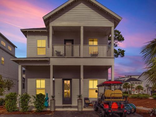 West Panama City Beach Casa | Barefoot and Brushstrokes on 30A-Golf cart-Bikes