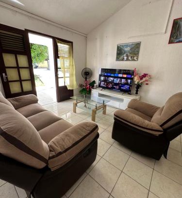 Belcourt Villa | Bas de villa F3 Bougainvilliers