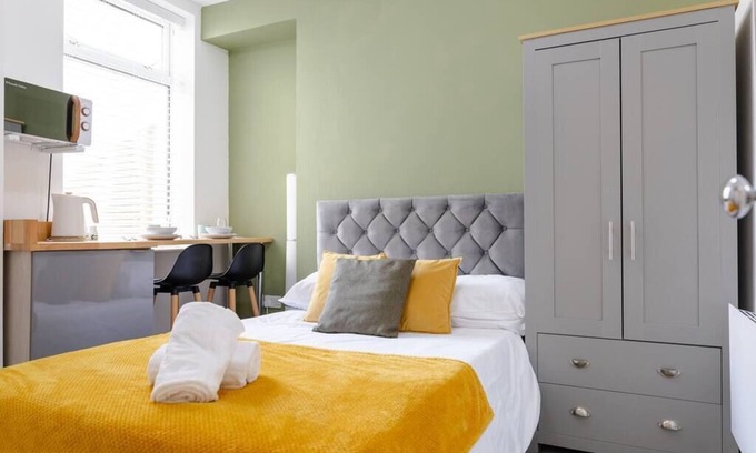 Grangetown Apartamento | Bay City Studio Apartment in Cardiff