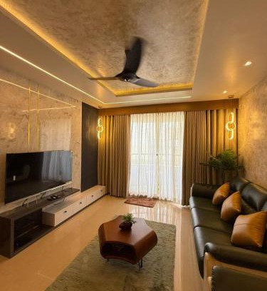 Kozhikode Apartamento | Bayfront Bliss - Flat 3BHK in Calicut Beach-Wakeup to stunning views