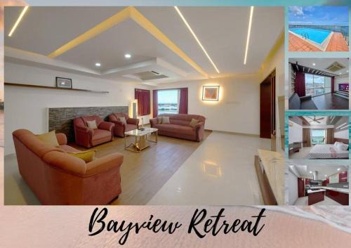 Kochi Apartamento | BayView Retreat Premium Stay at Marine Drive Kochi