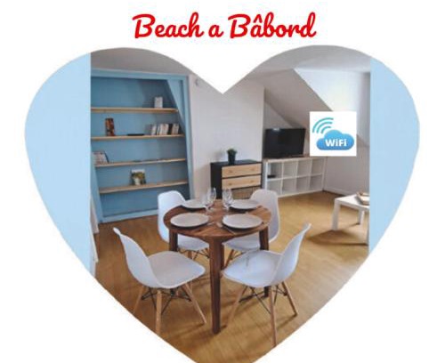 Saint-Martin-du-Littoral Apartamento | Beach à Bâbord - plage a 300m, 4 Personnes, Le Havre