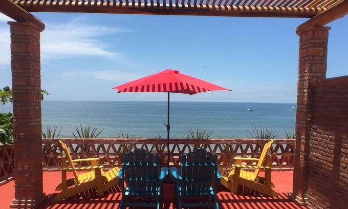 Chacala Apartamento | frente a la playa bella suite para 4 a $ 45 por noche por persona