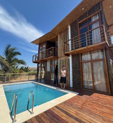 Caleta Cruz Villa | Beach house ballena Tower