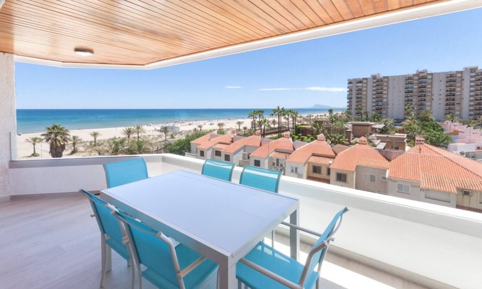 Grau i Platja Apartamento | Apartamento frente a la playa para familias en Gandía-ALQUILER SOLO FAMILIAS