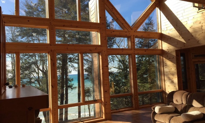 Mears Casa | Lago Michigan 558 'de playa privada de arena