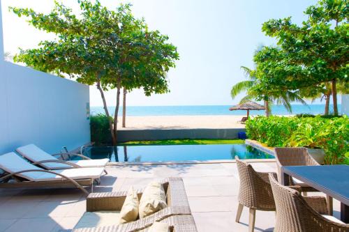 Phuoc Thuan Apartamento | Beachfront Villa 4 Bedrooms Sanctuary Ho Tram Resort
