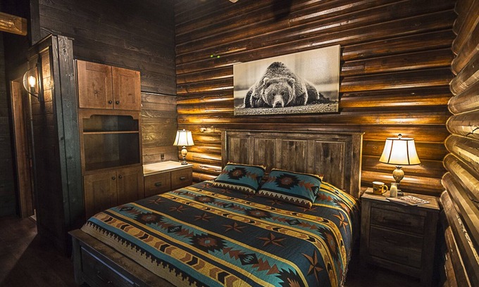 Jardine Cabina | Bear Creek Cabins - Cabina de 1040 pies cuadrados
