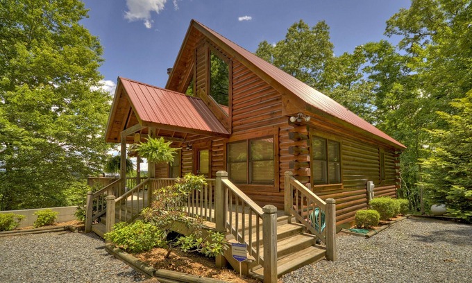 McCaysville Cabina | Rodéate de la belleza y el bosque natural en esta cabaña aislada