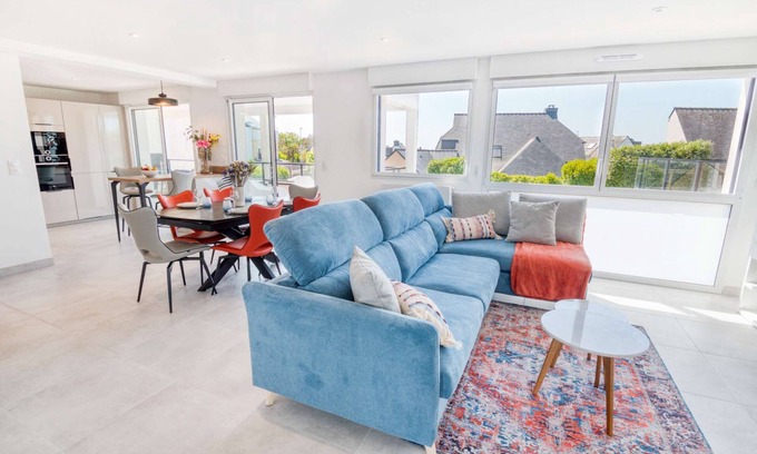 Larmor-Plage Apartamento | Beautiful 2-room apartment, 200 m from the beach, by Groom*