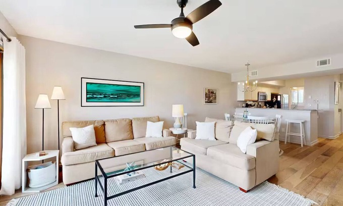 Amelia City Condominio | Beautiful 2Bd/2.5Ba Ocean Front Condo. Sleeps 6 - Pet Friendly.
