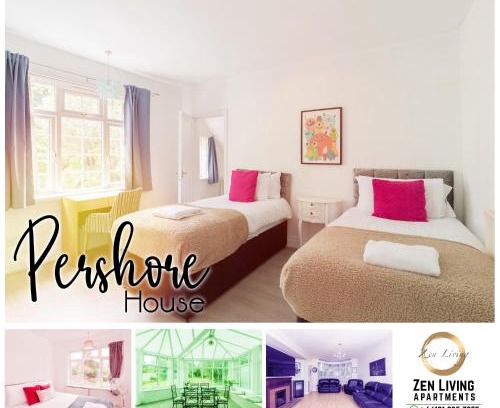 Birmingham Apartamento | Beautiful 6 bedroom house for 17 guests next to Edgbaston Stadium
