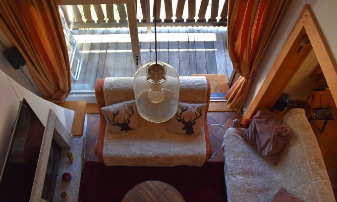 Chamonix-Mont-Blanc Apartamento | Precioso apartamento de 80m2 con chimenea, vista al Mont Blanc