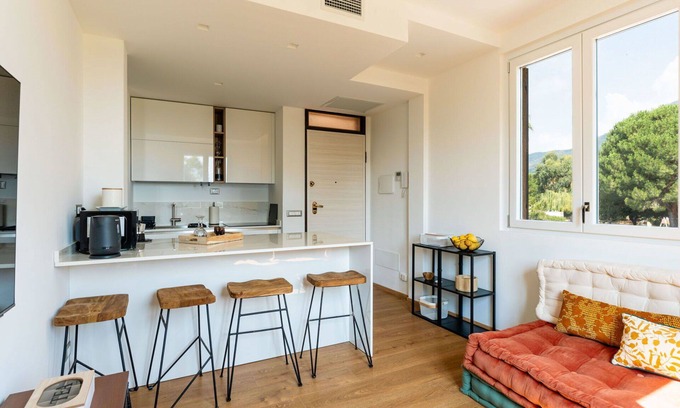 Cisano sul Neva Apartamento | Precioso apartamento para 4 personas con A/C