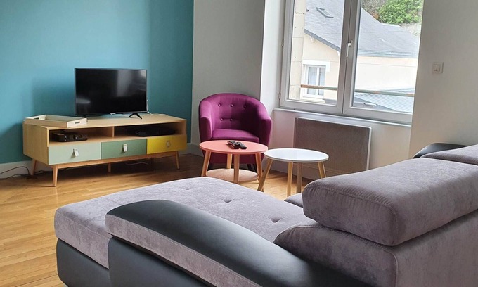 Bourges Apartamento | Apartamento-Baño privado con ducha-1er étage