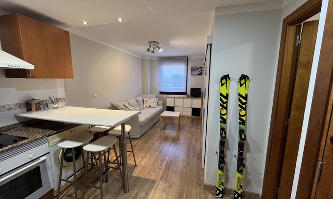 Puebla de Lillo Apartamento | Precioso apartamento en estación de esquí San Isidro