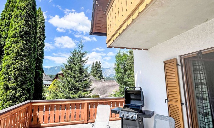 Grosssoelk Apartamento | Precioso apartamento con WIFI, bañera de hidromasaje, TV, terraza y vista panorámica