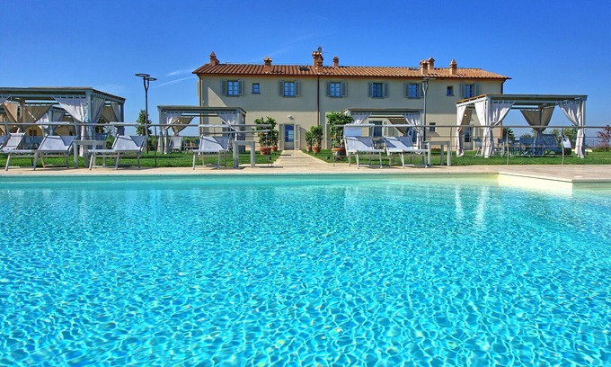 Cerreto Guidi Apartamento | Precioso apartamento para 3 personas con WIFI, A/C, piscina, TV y vista panorámica