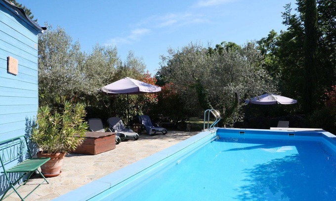Montieri Casa | Precioso apartamento en villa para 4 personas con piscina, terraza y mascotas permitida