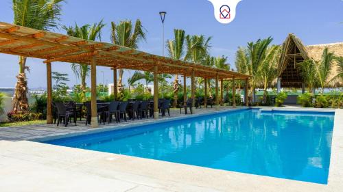 Área del bulevar Barra Vieja Apartamento | Beautiful Apartment in Dream Acapulco Diamante