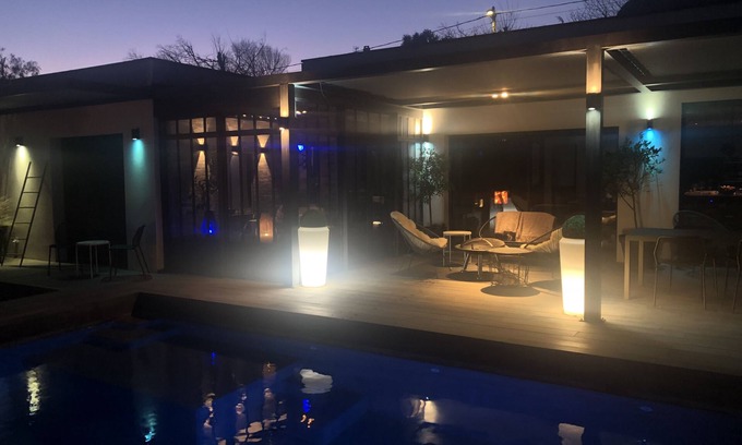 Rochefort-du-Gard Casa | Hermosa villa contemporánea