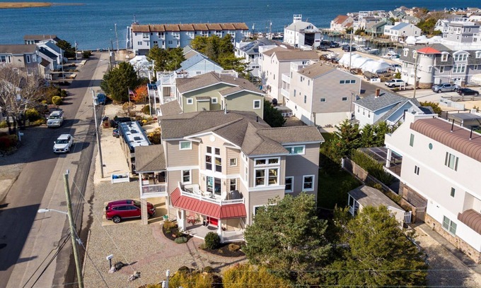 Beach Haven Gardens Casa | Beautiful home in LBI with built in pool , hot tub and fire pit.