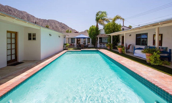 La Quinta Cove Casa | Hermosa Hacienda con piscina y vistas a la montaña