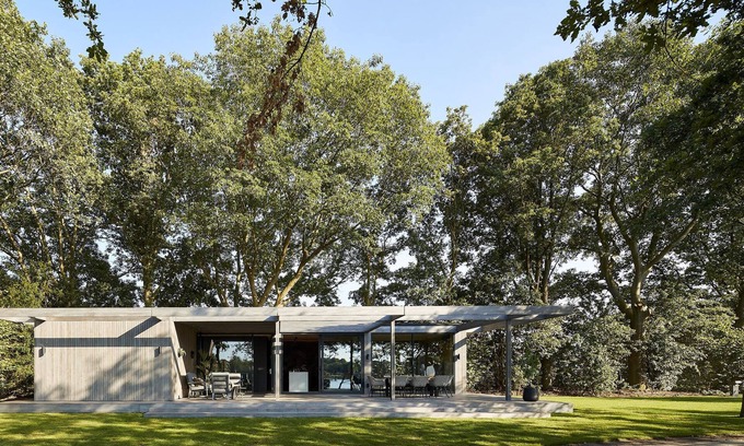 Maasbree Casa | Hermosa casa de vacaciones con muebles de lujo, en un parque de vacaciones en Limburg