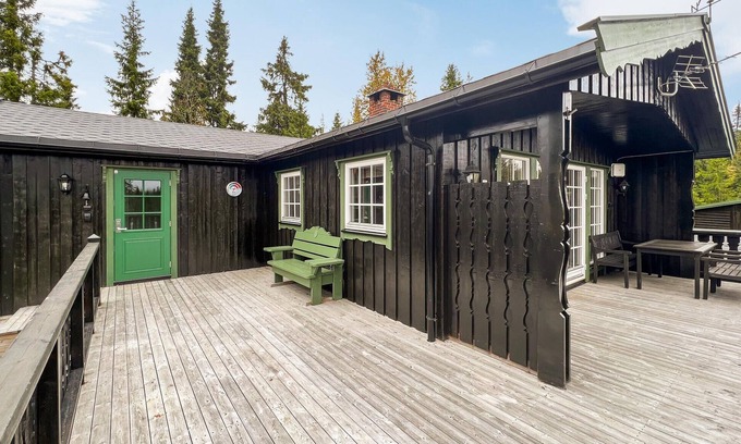 Sjusjoen Casa | Increíble casa en Sjusjøen con WiFi