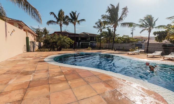 Taperapua Beach Apartamento | Beautiful House With Pool & Barbecue Ura0015