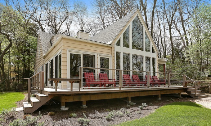Michiana Casa | Hermosa casa de playa en el lago Michigan, cerca de la playa, a solo 1 hora y 15 minutos de Chicago