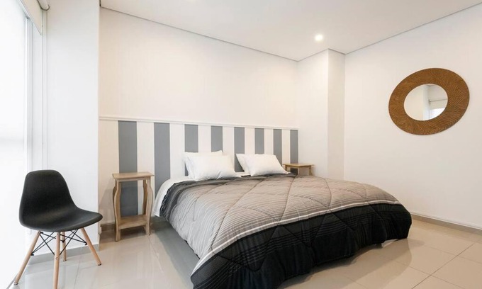 Roma Norte Apartamento | Beautiful loft. King size bed. 150 Mbps internet.