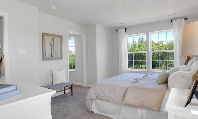 Sicklerville Casa | Beautiful master bedroom suite w/ King bed and attached bathroom!