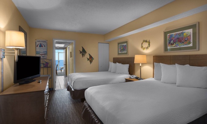 Arcadian Shores Complejo | Hermosa suite frente al mar con excelente vista + privilegios oficiales de alquiler en el lugar