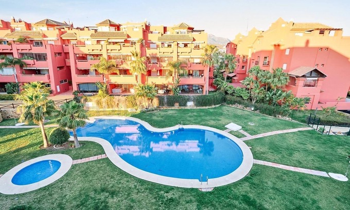 Torrox Costa Casa | "Beautiful Penthouse" con vistas al mar, piscina, Wi-Fi, aire acondicionado, balcón y terraza