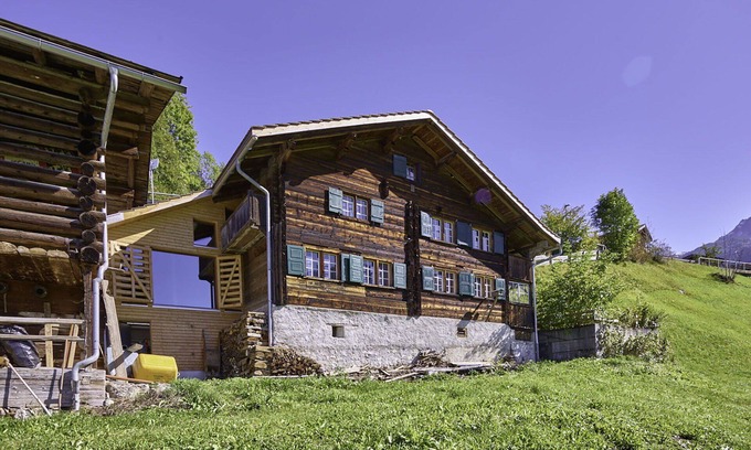 Saas im Prattigau Casa | Estupenda casa de vacaciones privada para 8 personas con WIFI, TV, patio y vista panorámica