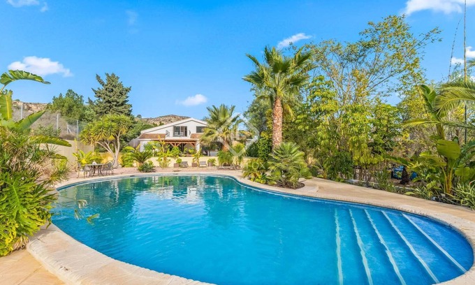 Aspe Villa | BEAUTIFUL SECLUDED 4 BED VILLA, XL POOL, PERFECT PARADISE ALICANTE
