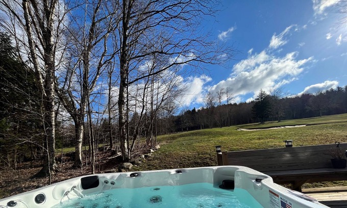 Wilmington Chalet De Esquí | Beautiful-Top Guest-Golf / Ski Home en el campo de golf Hermitage