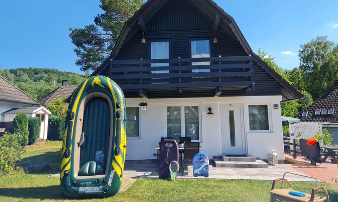 Feriendorf Silbersee Casa | Beautiful vacation home at the Silbersee in Frielendorf