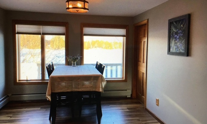 East Machias Casa | Beautiful waterfront home nestled on 4acres on Indian Lake! A perfect getaway!