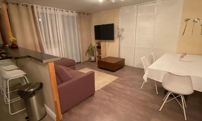 Saint-Lambert Apartamento | Bel appartement avec piscine et vue sur Paris