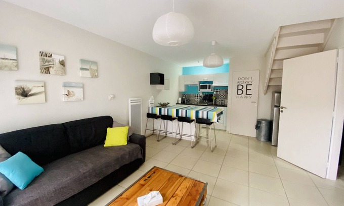 Biscarrosse Plage Casa | Belle et récente maison de ville à la plage (035)