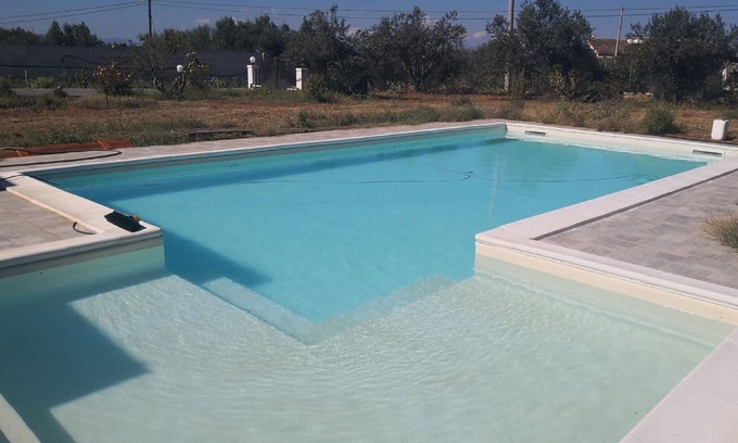 Partinico Casa | Relajante casa de vacaciones en Partinico con piscina