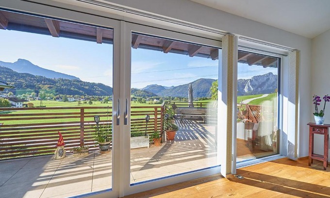 Innerschwand Apartamento | Bergblick Acht Mondsee