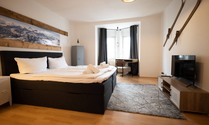 Kempten Apartamento | Bergsteiger Schlafplätze Wlan und Parkplatz