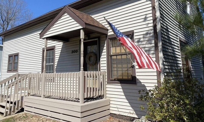 Berrien Springs Casa | Berrien Springs Village Home w/ Fire Pit