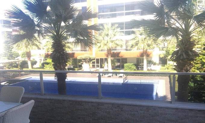 Tosmur Belediyesi Apartamento | BestHome City 15 VIP está a pocos pasos de la playa de arena y el paseo marítimo.