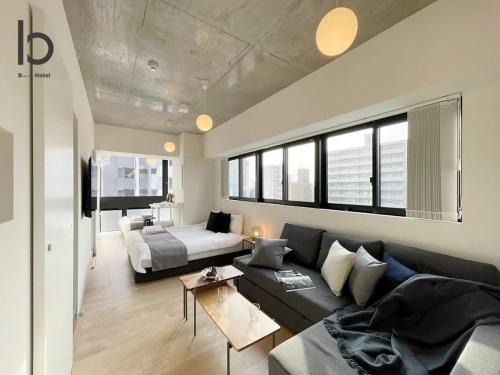 Hiroshima City Centre Apartamento | bHOTEL Nekoyard - Modern Beautiful Studio, Walk to Peace Park & Shops