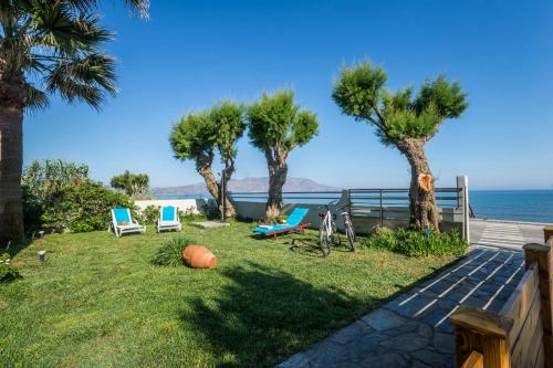 Nopigia Villa | Big Blue Villa in Kisamos, 10 meters from Sea